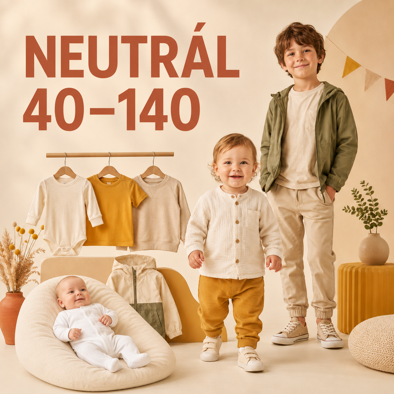 OBLEČENÍ Neutrál 40 - 140