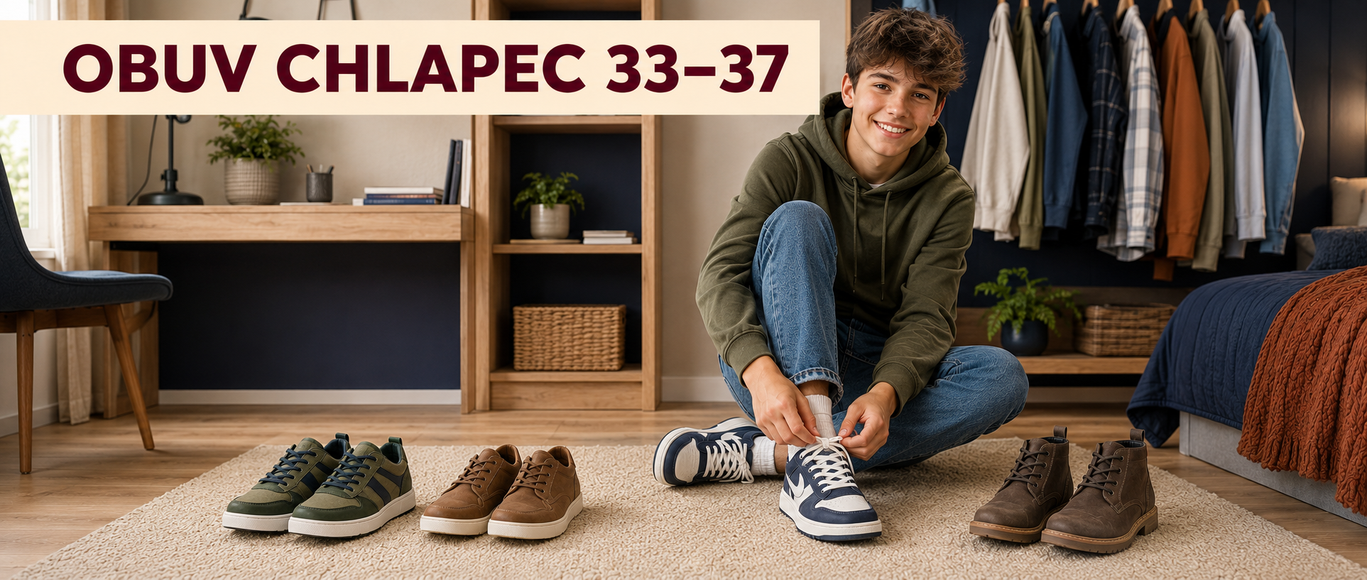 Obuv Chlapec 33-37