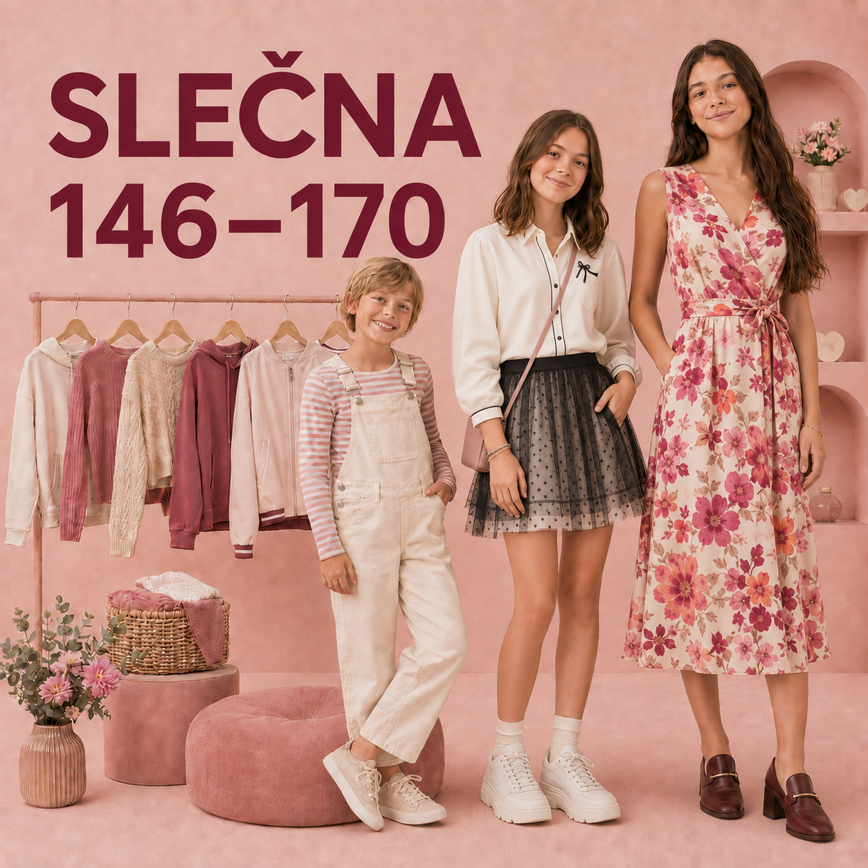 OBLEČENÍ Slečna 146 - 170