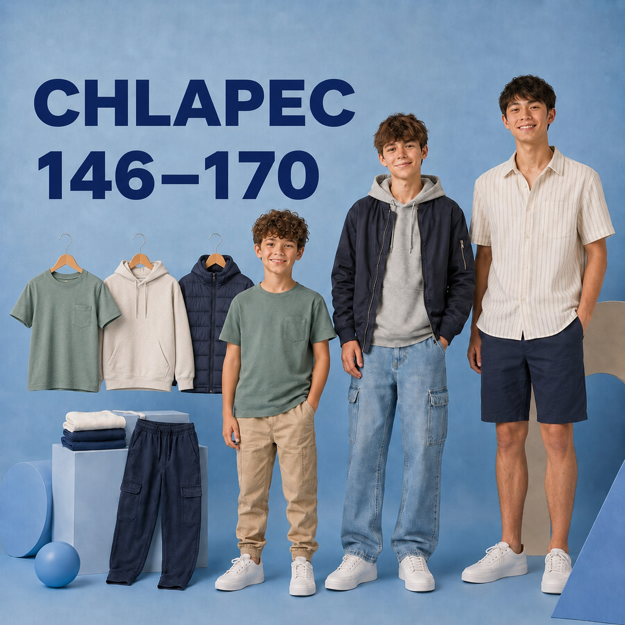 OBLEČENÍ Chlapec 146 - 170