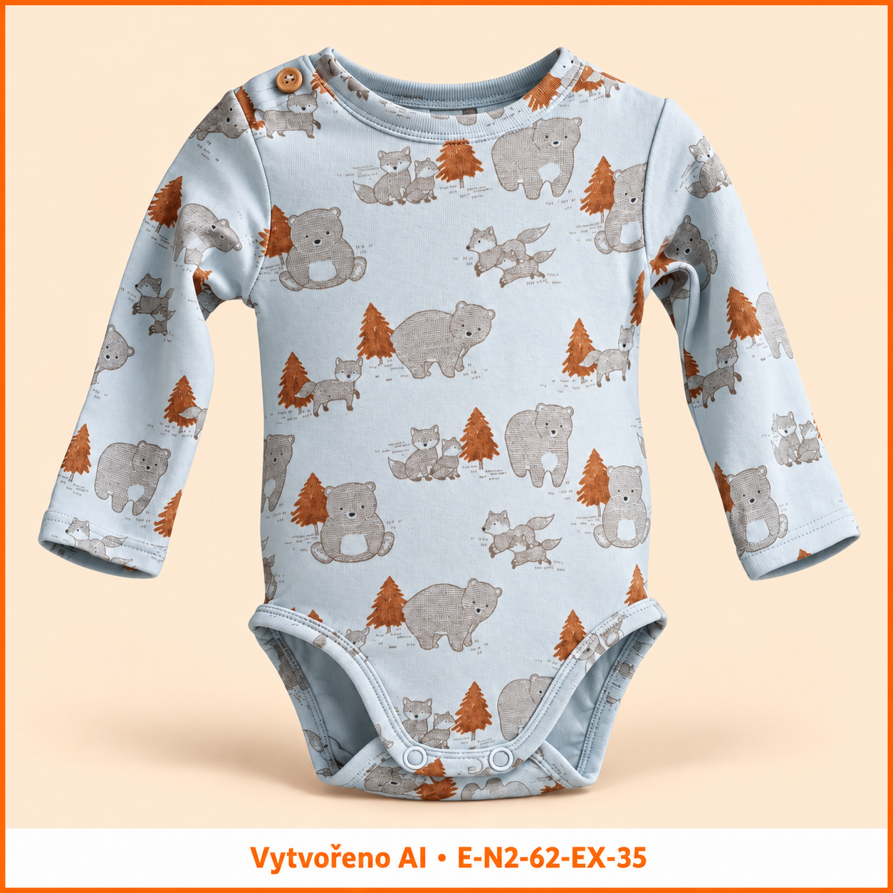 Neutrální body s lesními zvířaty, vel. 62