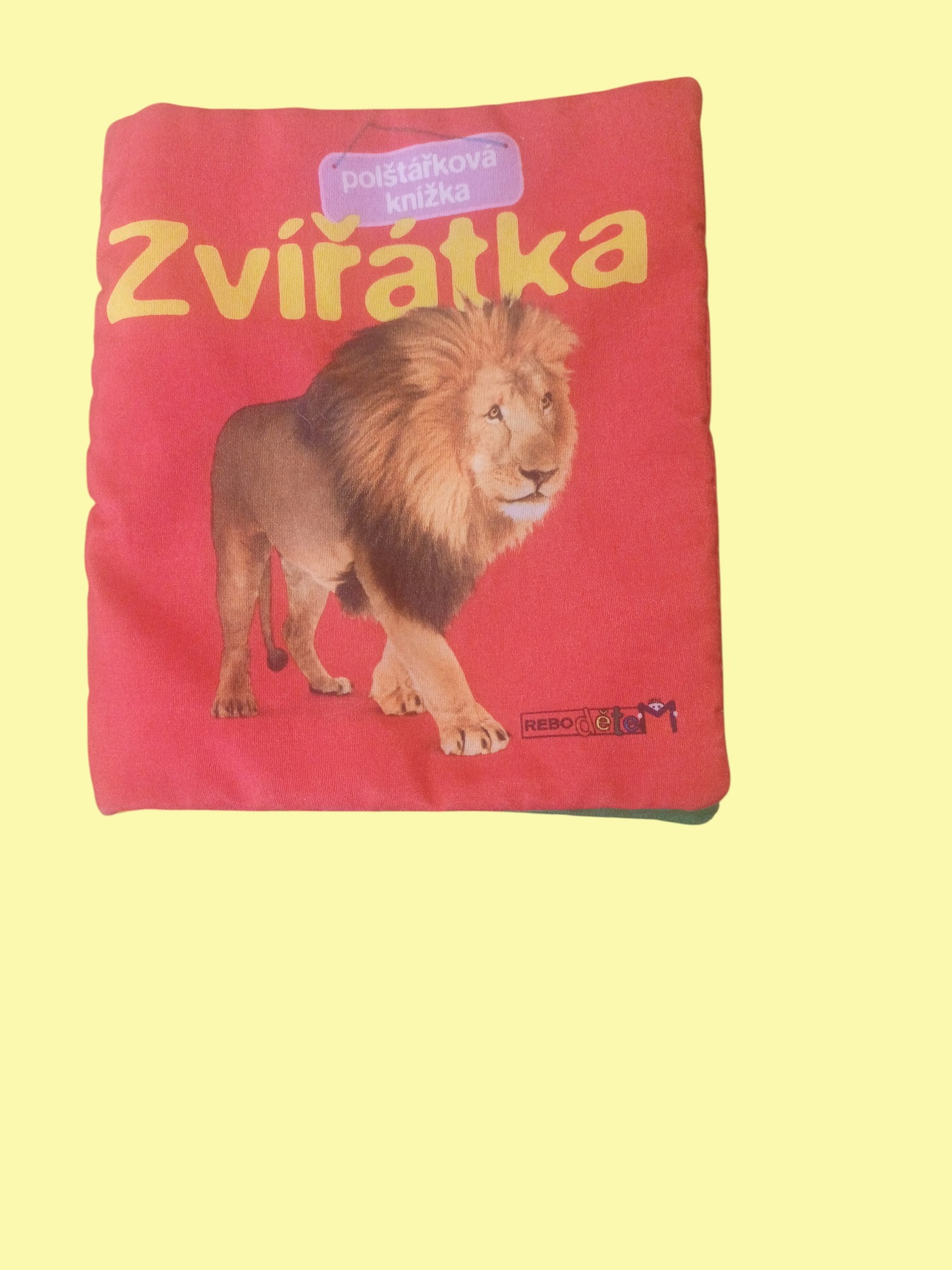 Látková knížka se zvířátky