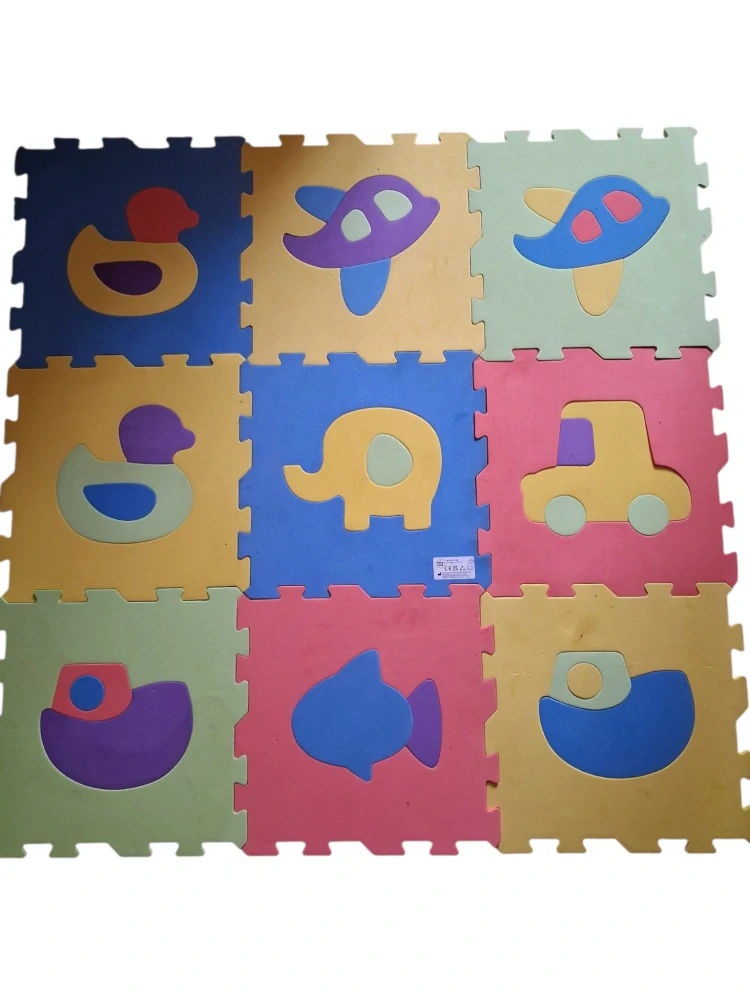 PĚNOVÉ PUZZLE ZVÍŘÁTKA,VOZY