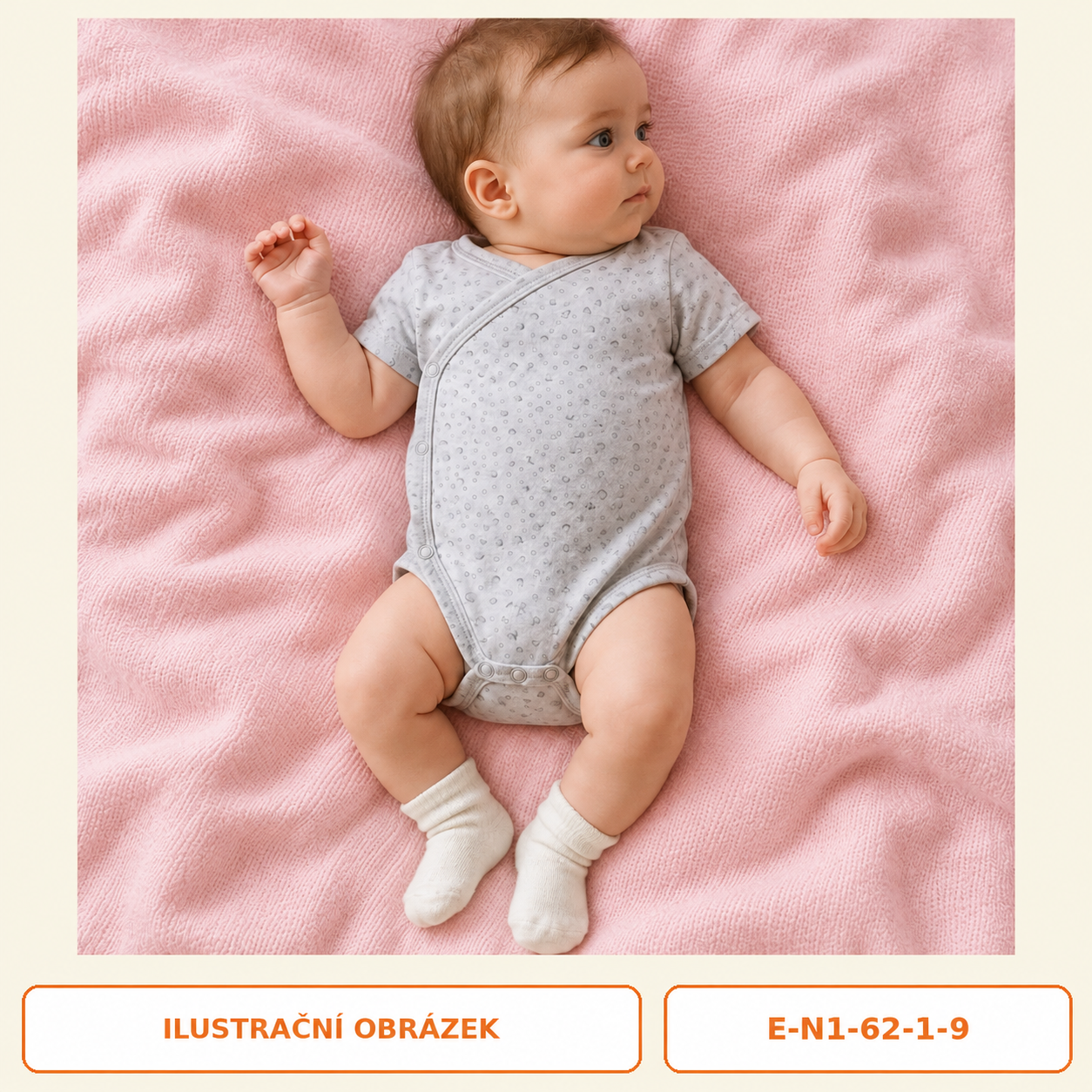 Neutrální zavinovací body Ergee – vel. 62