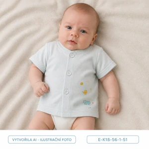 Klučičí košilka krátký rukáv, vel. 56