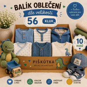 BALÍK OBLEČENÍ  KLUK VE VELIKOSTI 56