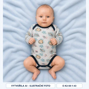 Klučičí body dlouhý rukáv, vel. 50