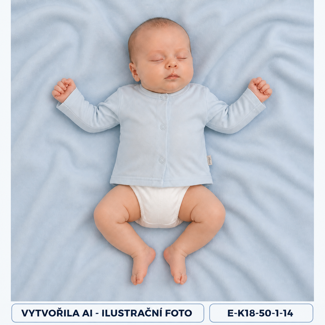 Klučičí kojenecký kabátek, vel. 50