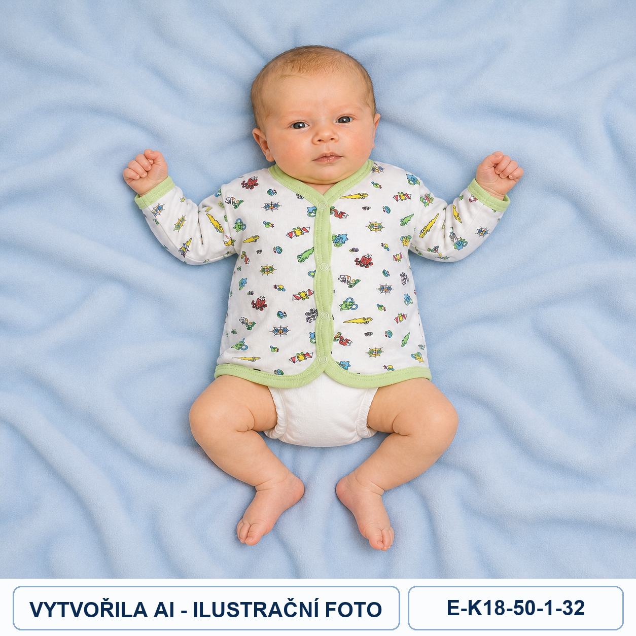 Klučičí kojenecký kabátek, vel. 50