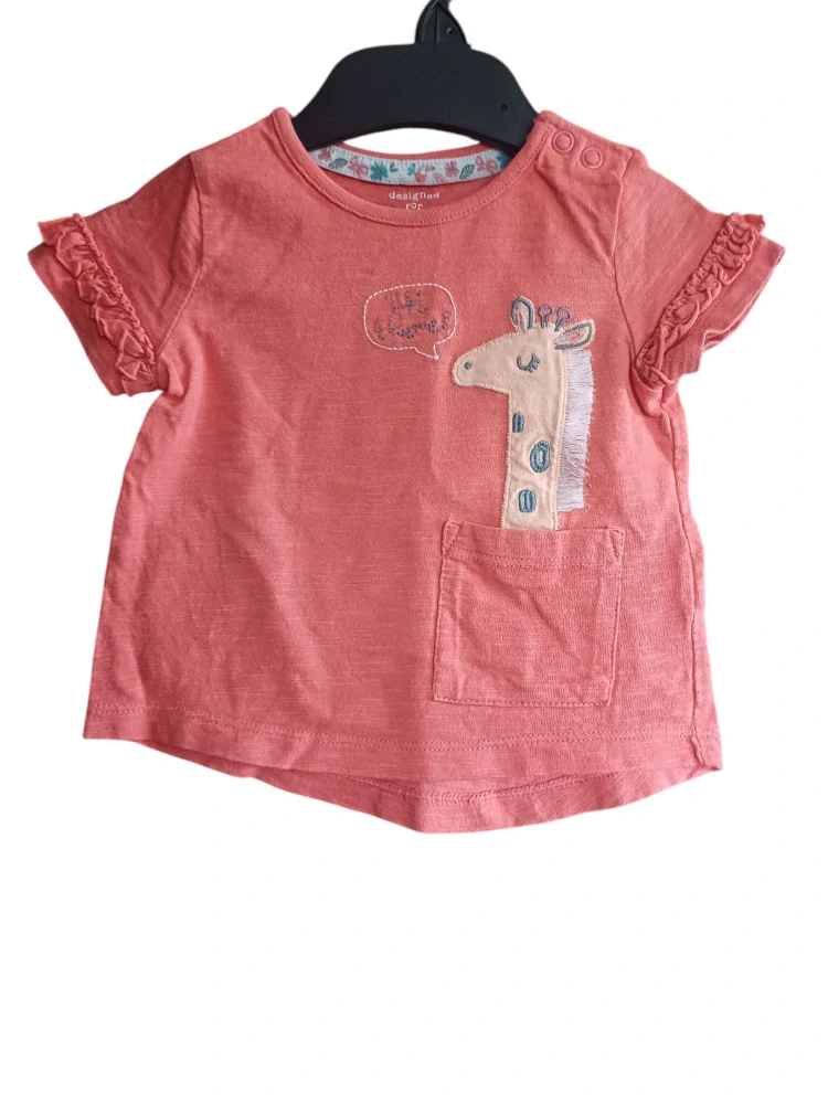 Dívčí triko krátký rukáv