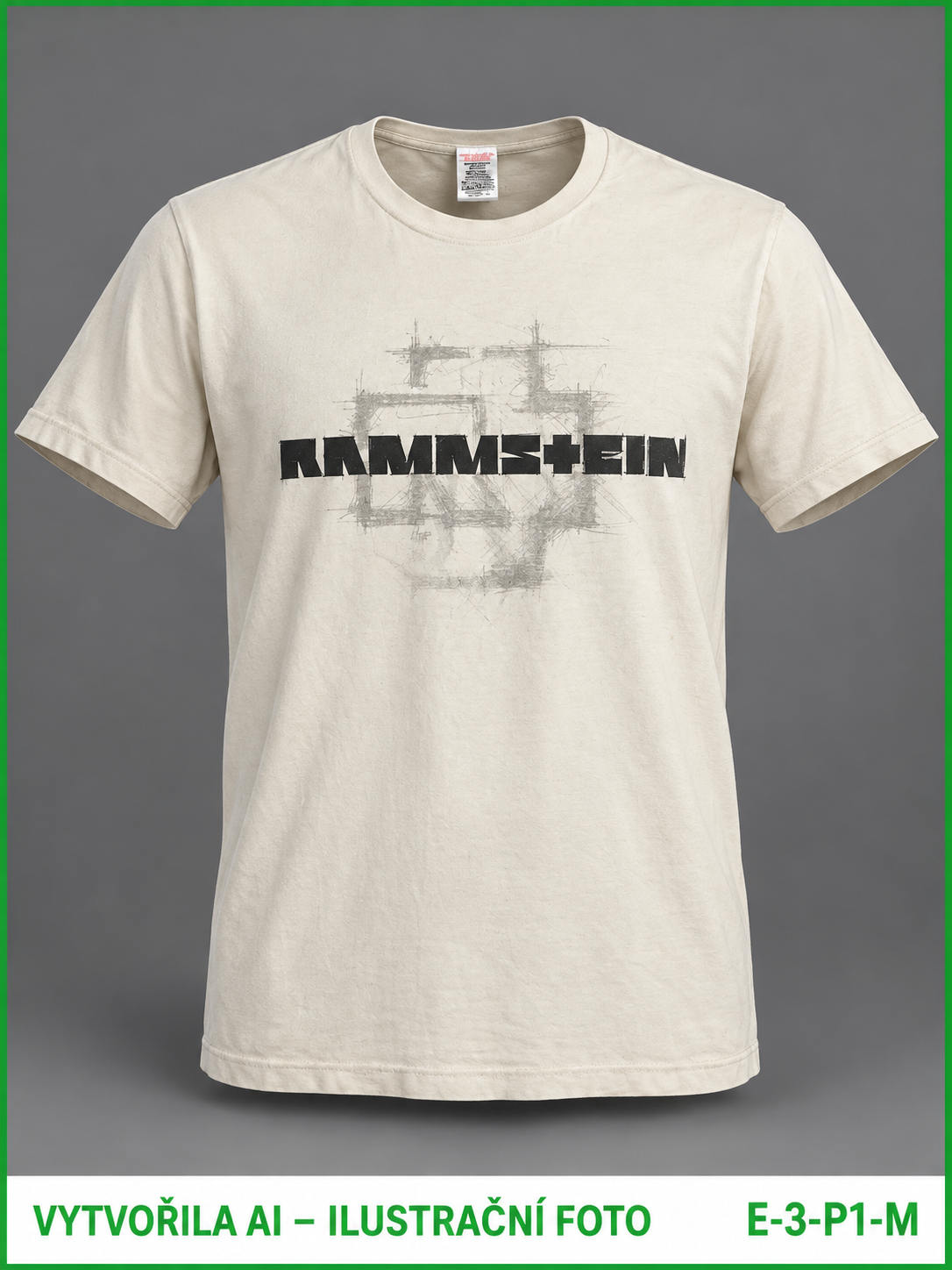 Pánské tričko s potiskem Rammstein – vel. M