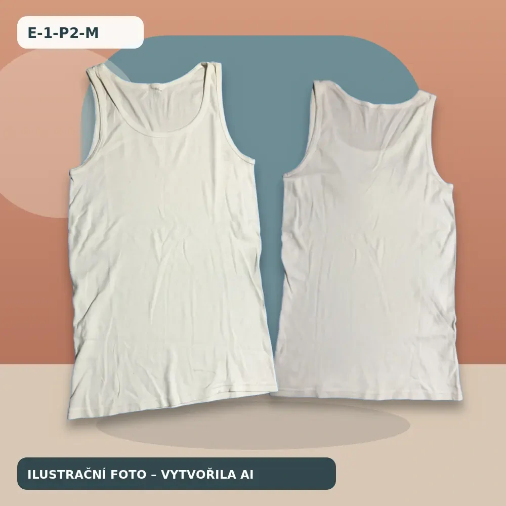 Pánské smetanové tílko – vel. M