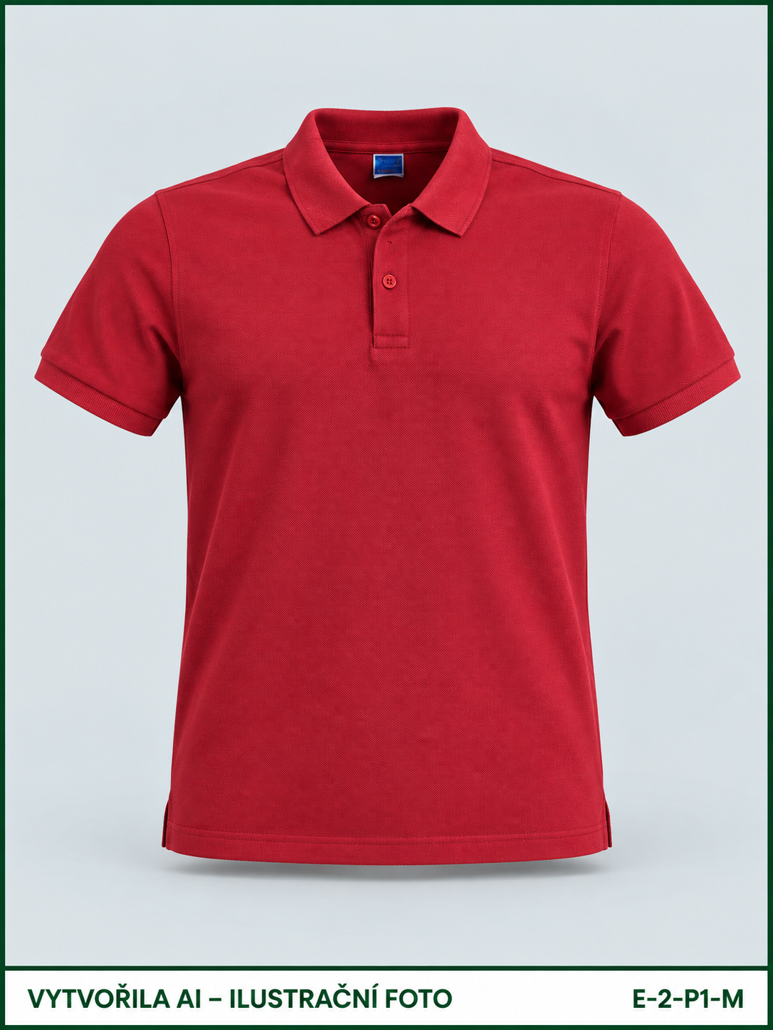 Pánské červené polo tričko – vel. M
