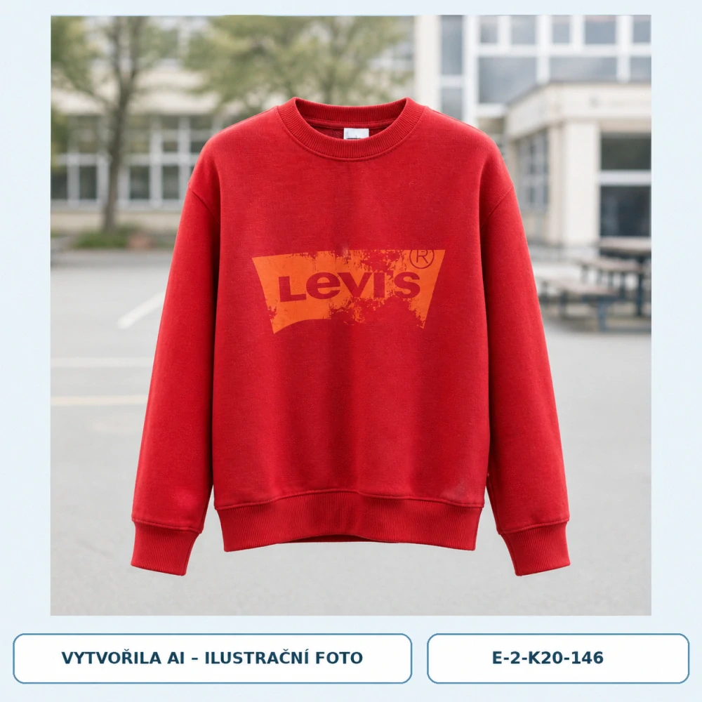 Chlapecká mikina Levi’s vel. 146