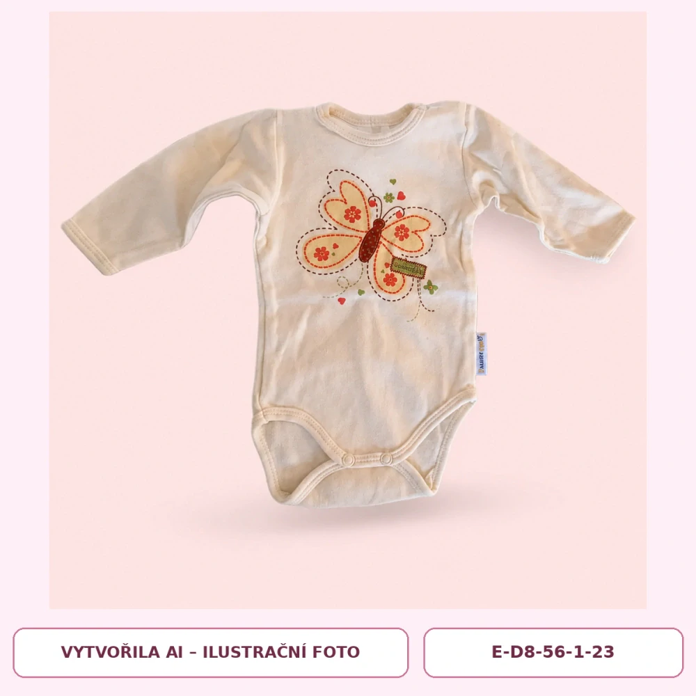 Dívčí body dlouhý rukáv – vel. 56