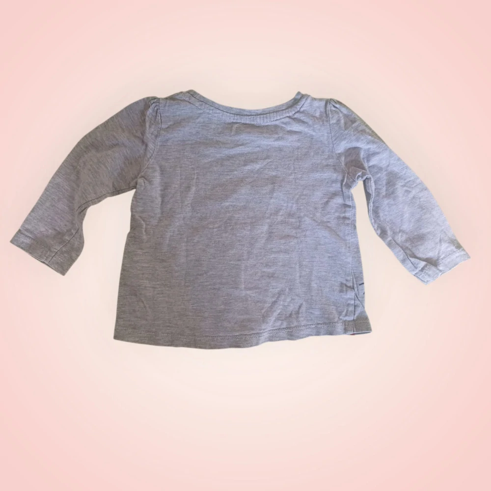 Dívčí triko dlouhý rukáv