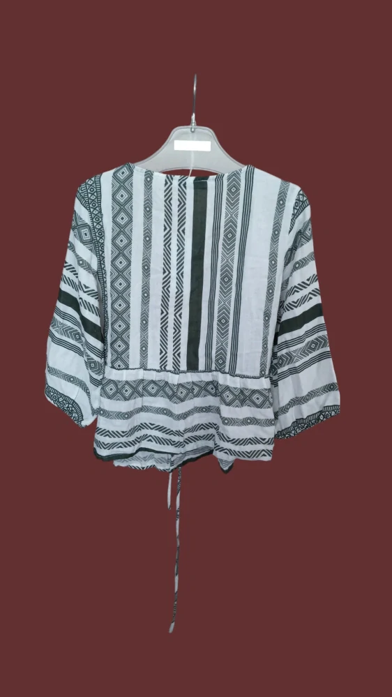 Dámská halenka krátký rukáv