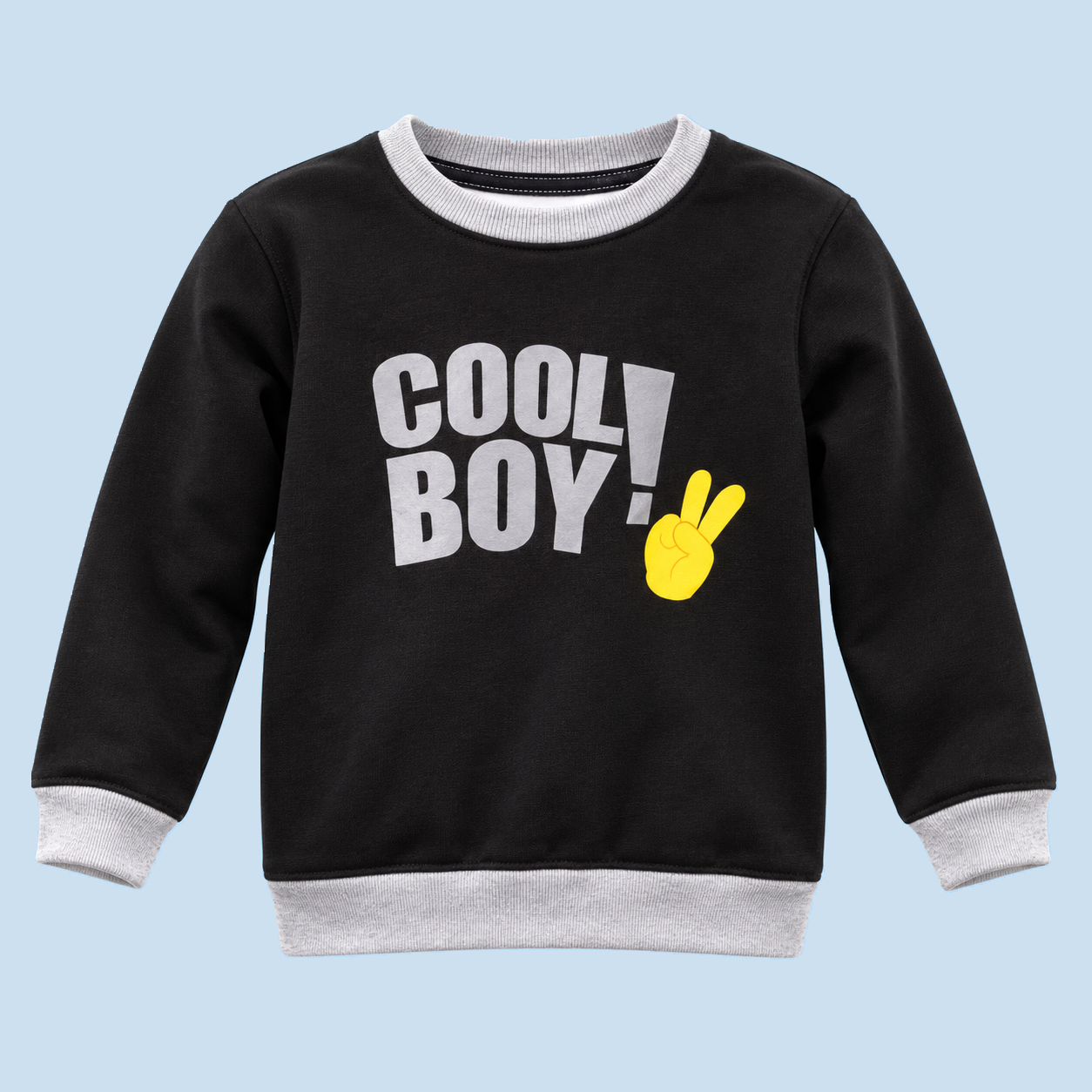 Černá mikina COOL BOY, vel. 128