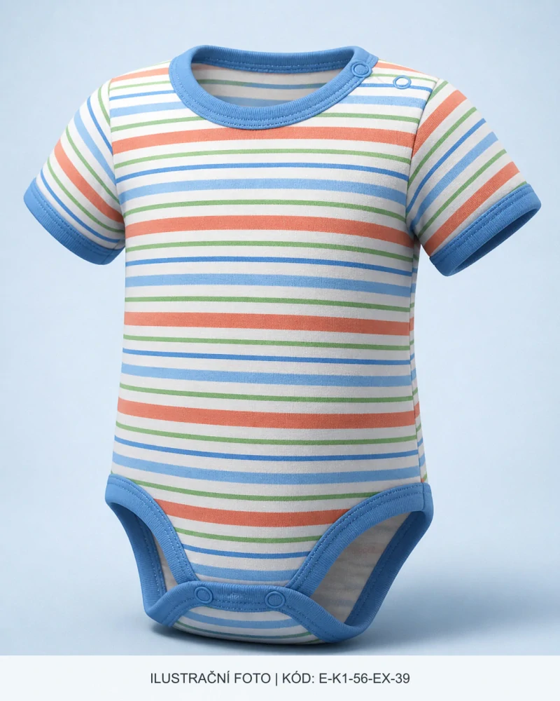 Klučičí body krátký rukáv, vel. 56