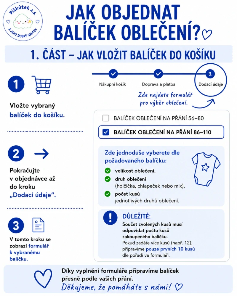 BALÍK OBLEČENÍ DÍVKA VE VELIKOSTI 128