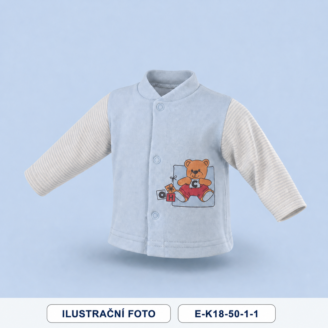 Klučičí kojenecký kabátek, vel. 50