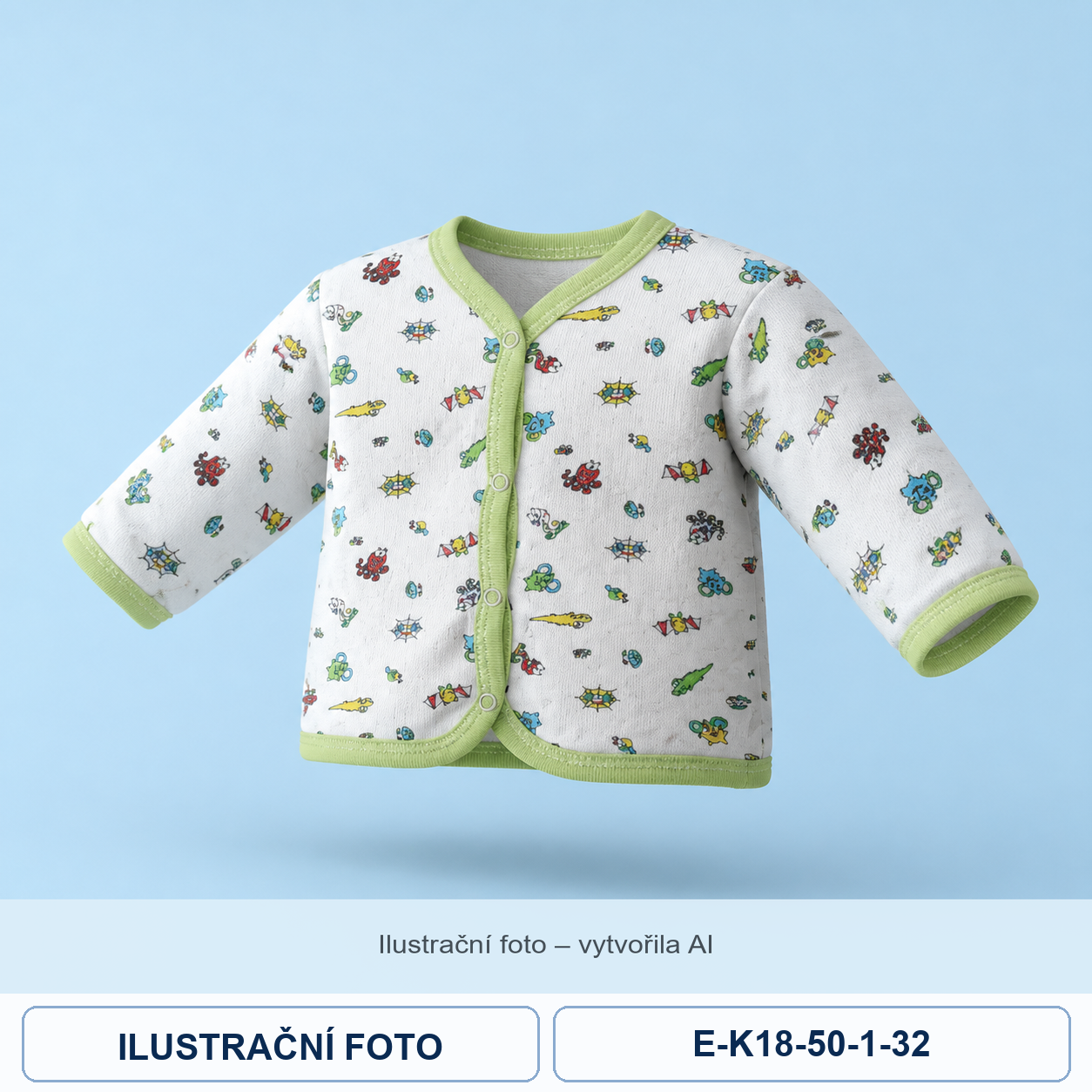 Klučičí kojenecký kabátek, vel. 50
