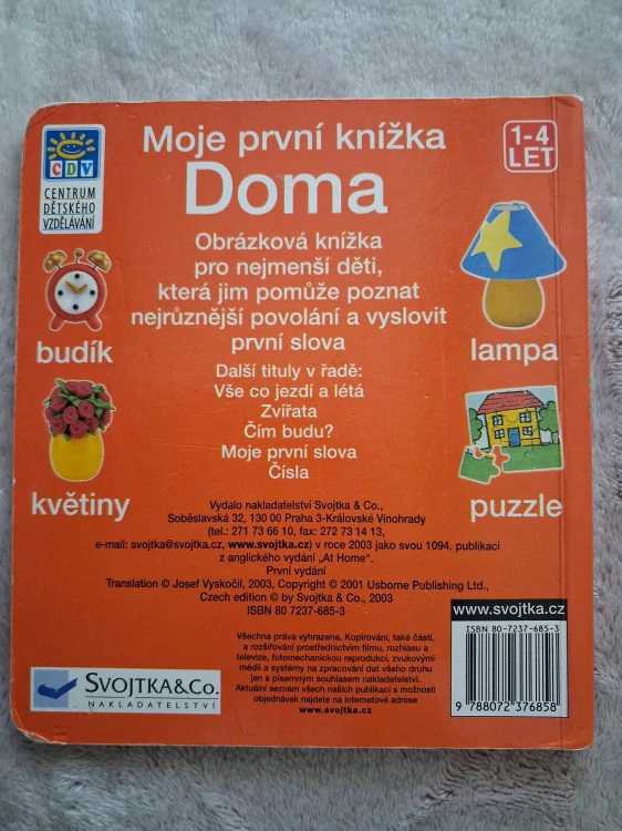 Moje první knížka -Doma