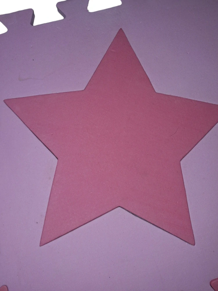 PĚNOVÉ PUZZLE RŮŽOVÉ
