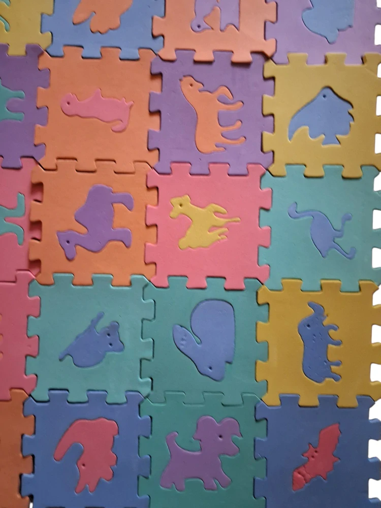 PĚNOVÉ PUZZLE ZVÍŘÁTKA