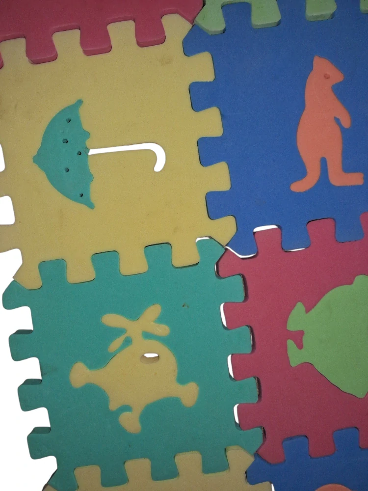 PĚNOVÉ PUZZLE ZVÍŘATA