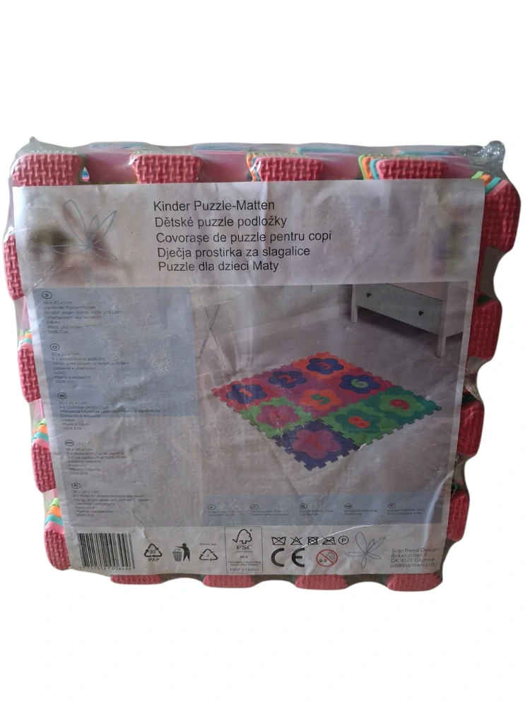 PĚNOVÉ PUZZLE ČÍSLA