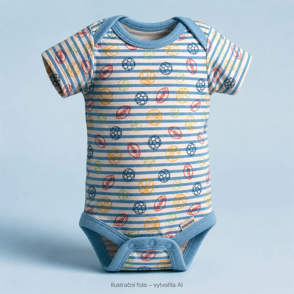 Klučičí body s míči, krátký rukáv, vel. 56