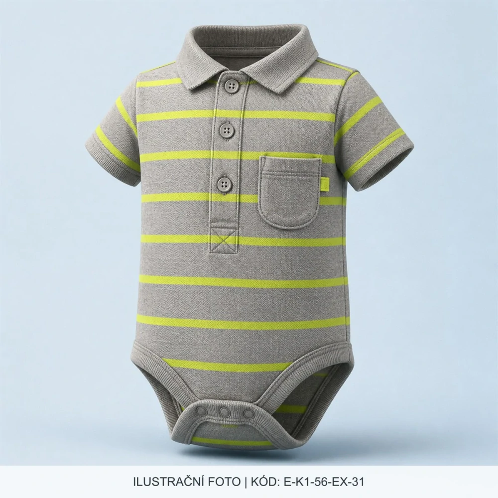 Klučičí polo body krátký rukáv, vel. 56