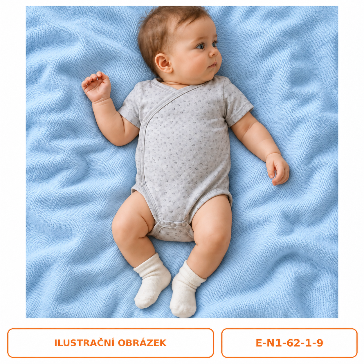 Neutrální zavinovací body Ergee – vel. 62