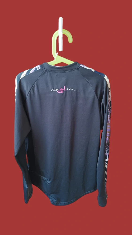 Dívčí cyklistické triko dlouhý rukáv