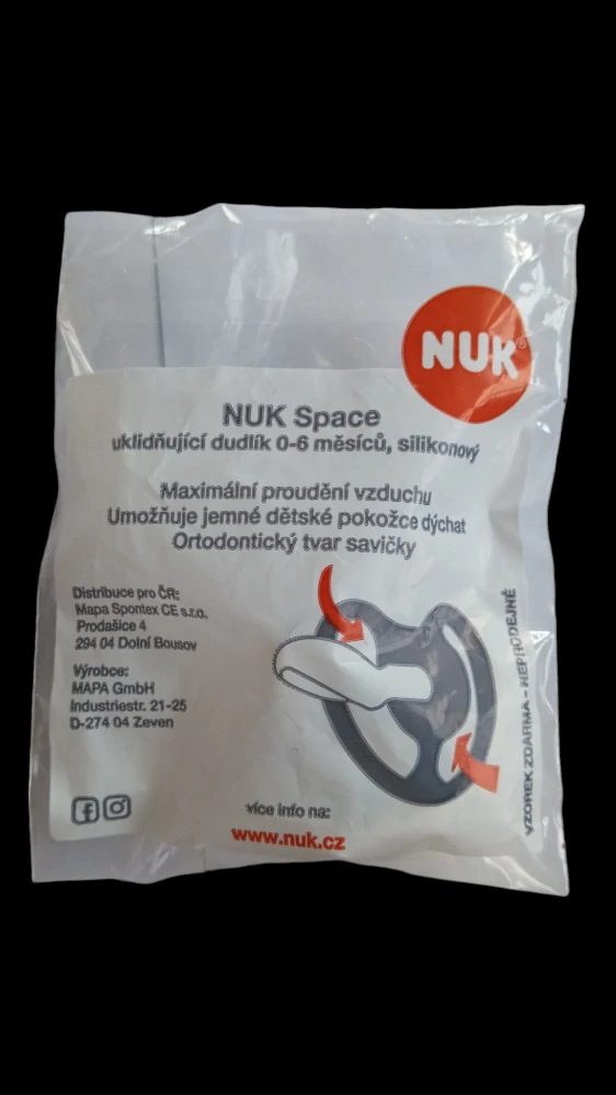 Dudlík NUK, 0-6m