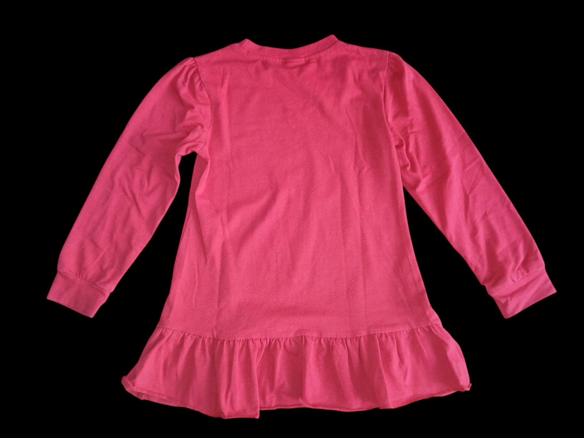 Dívčí triko dlouhý rukáv