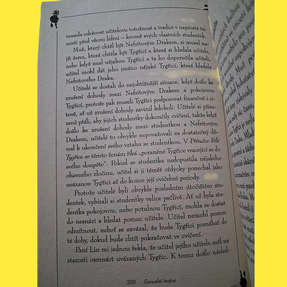 Vyučování bílé tygřice