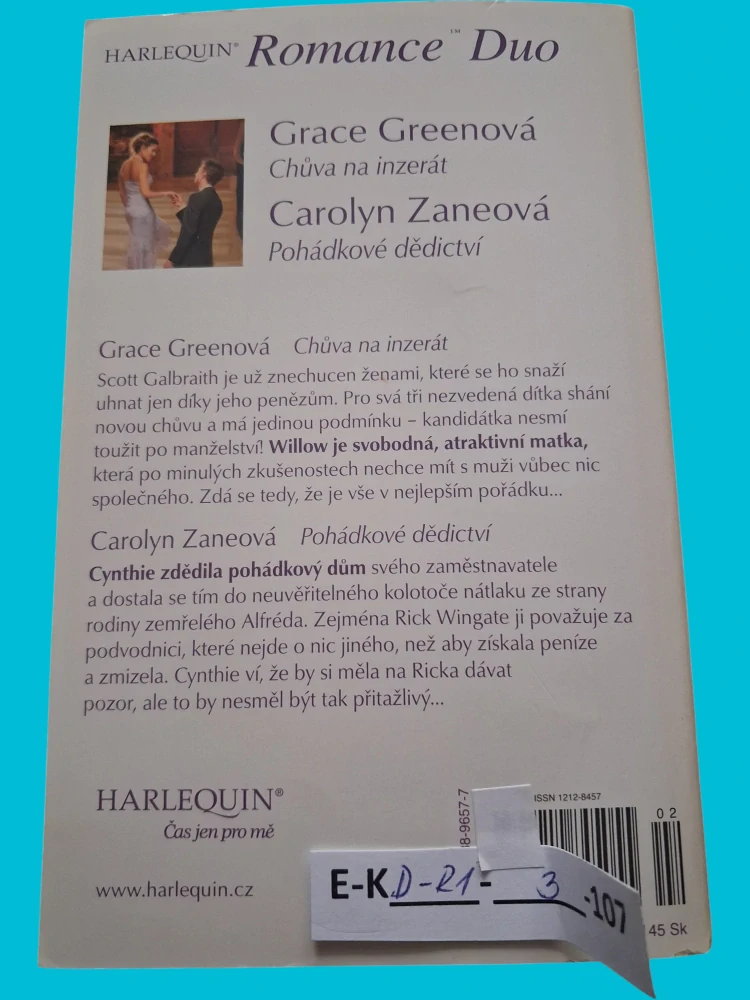 Chůva na inzerát, Pohádkové dědictví