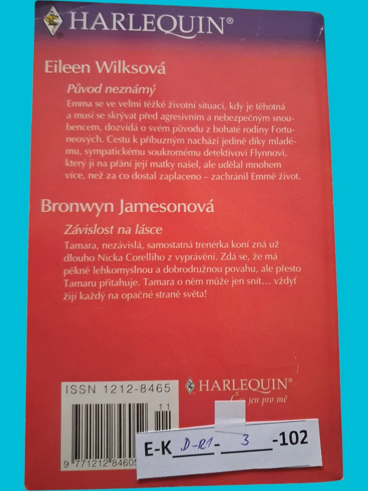 Původ neznámý, Závislost na lásce
