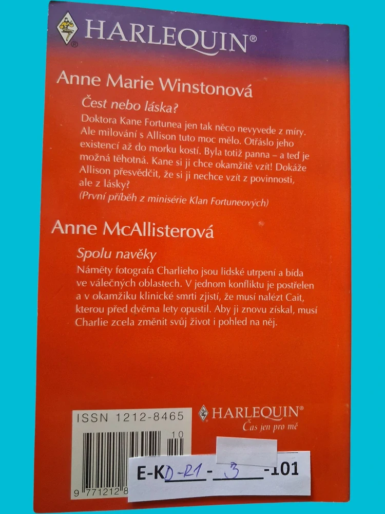 Čest nebo láska? Spolu navěky