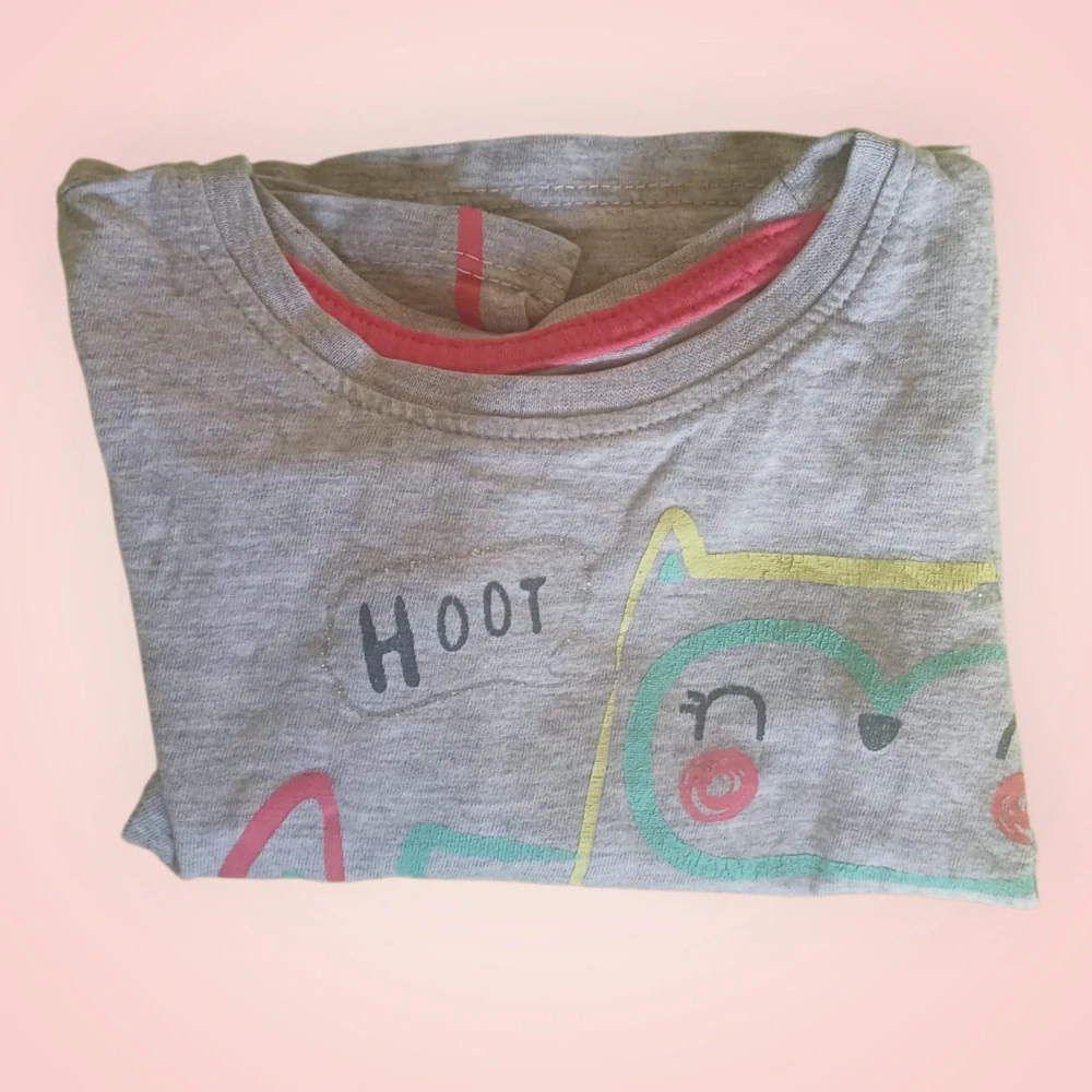 Dívčí triko dlouhý rukáv