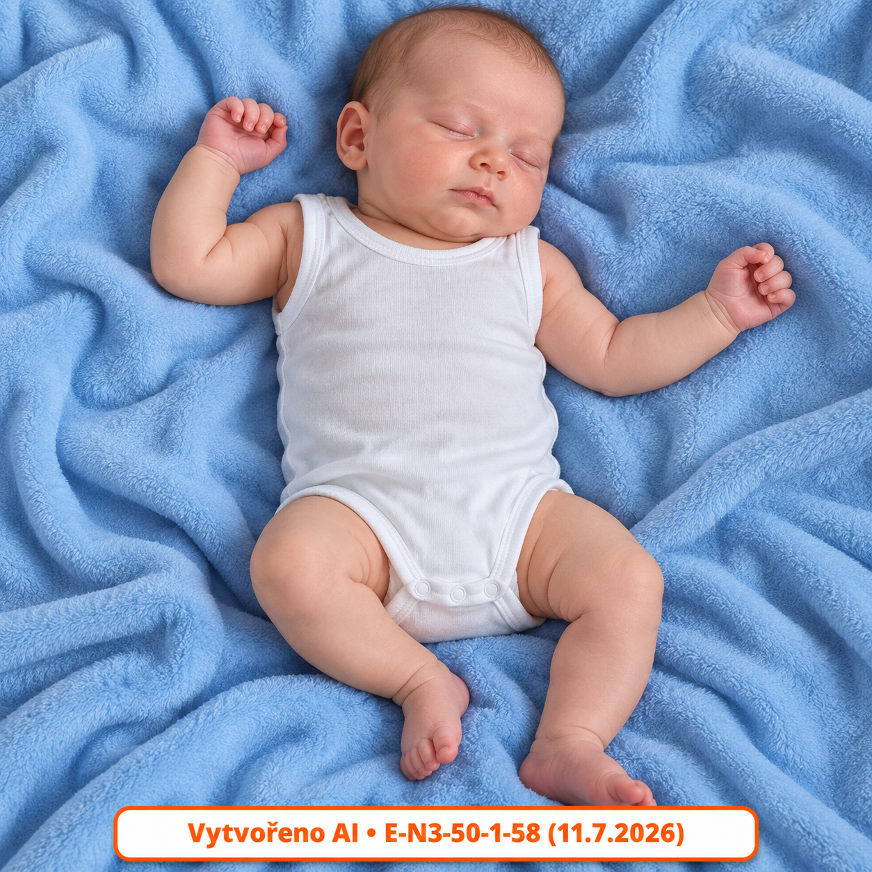 Neutrální světlé body bez rukávů, vel. 50/56
