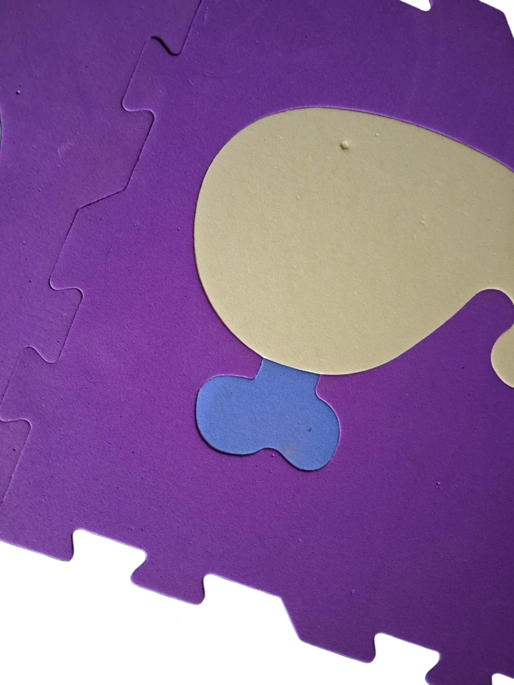 PĚNOVÉ PUZZLE TVARY