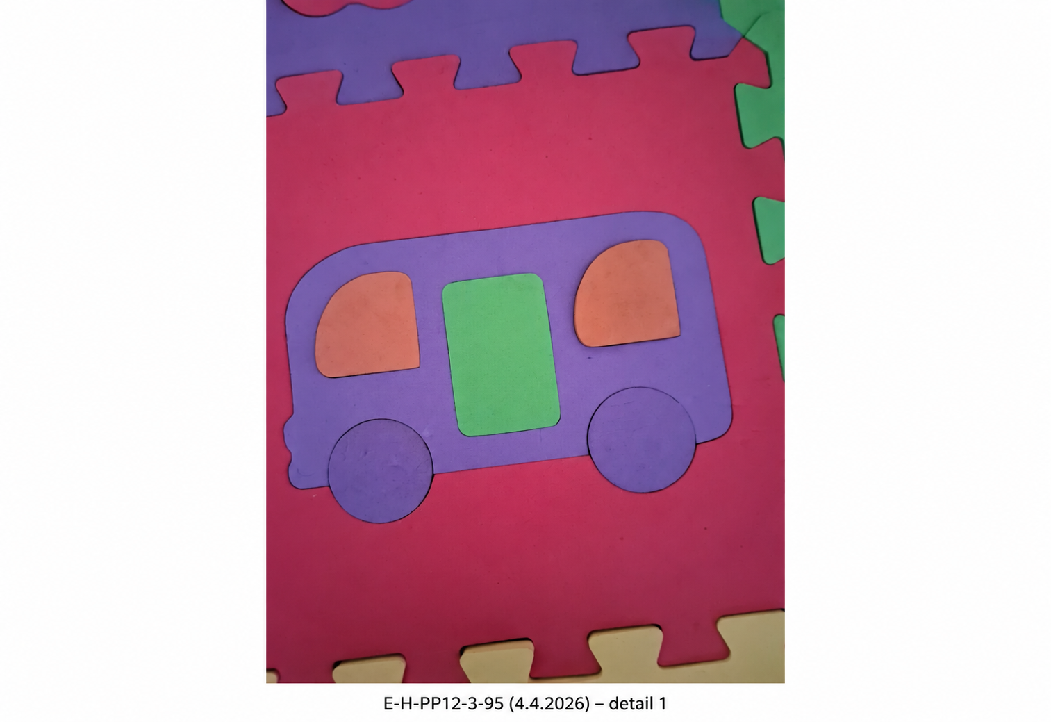 PĚNOVÉ PUZZLE VOZIDLA
