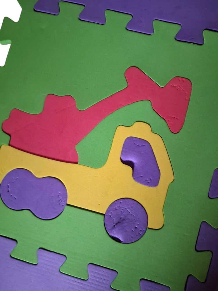 PĚNOVÉ PUZZLE VOZIDLA