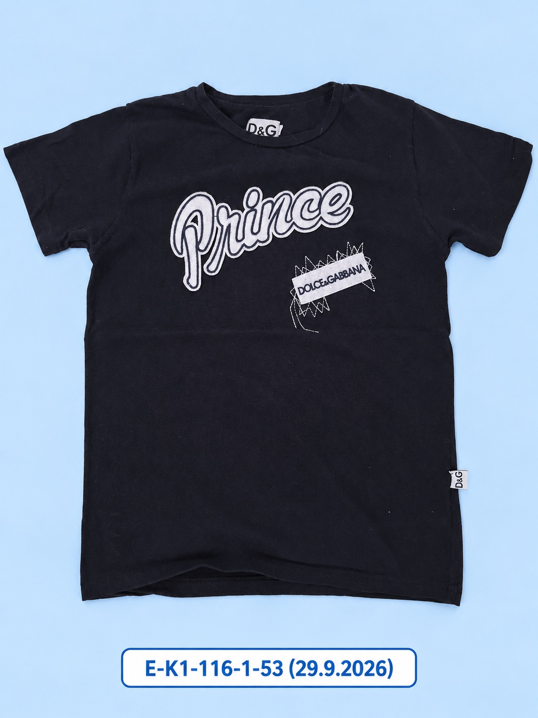 Tričko Prince s krátkým rukávem, vel. 116