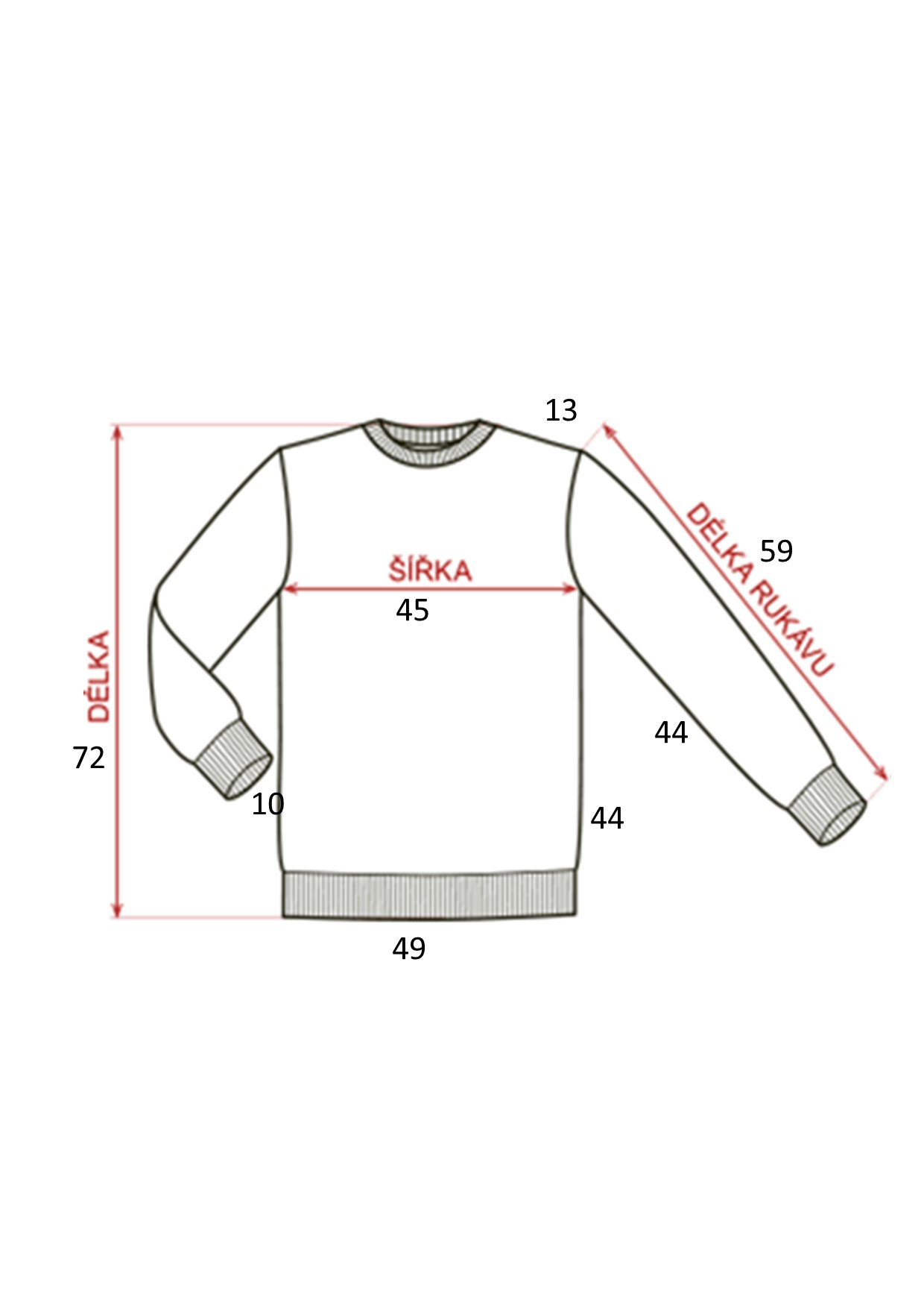 Pánské triko dlouhý rukáv