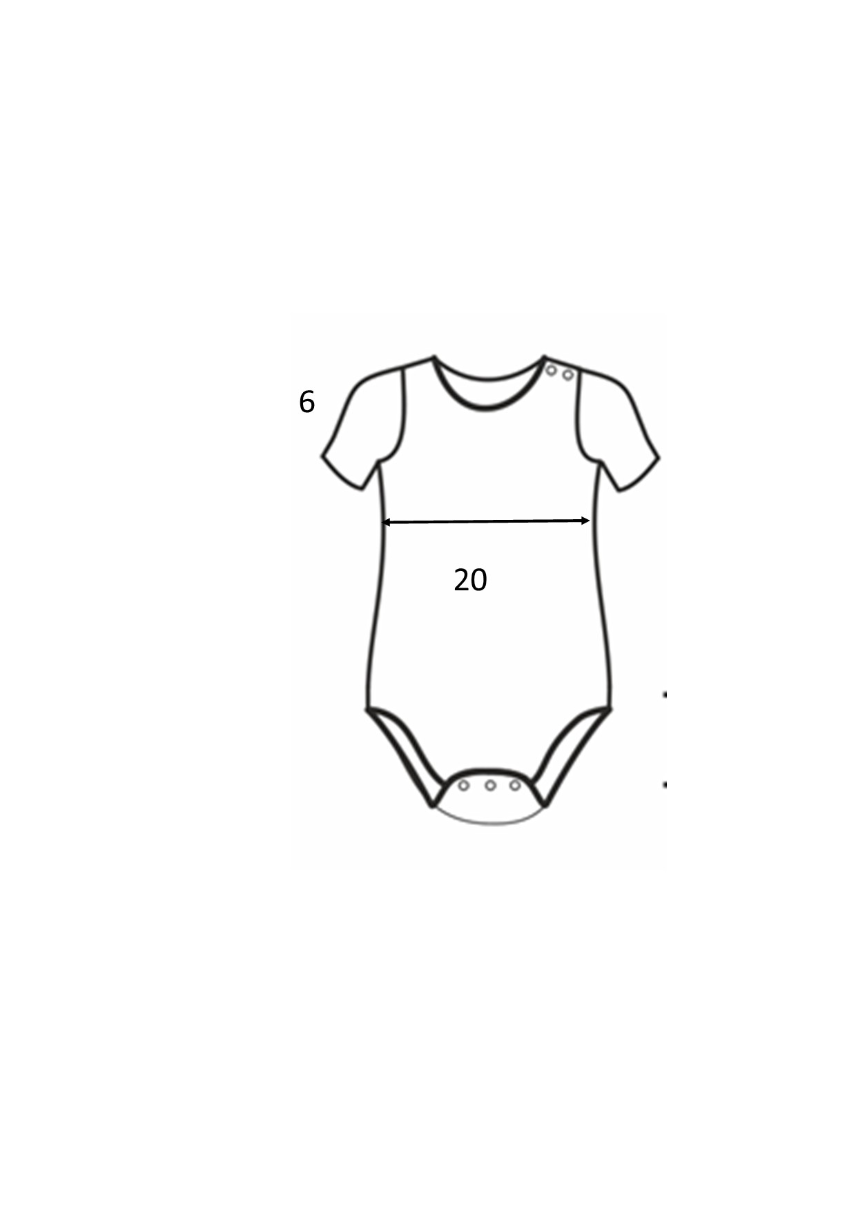 Body dívčí krátký rukáv