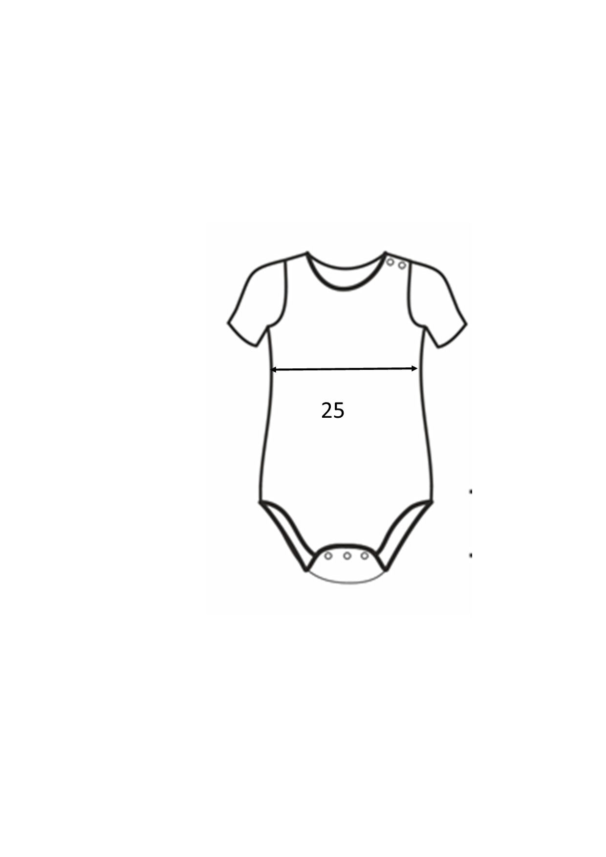 Body dívčí krátký rukáv
